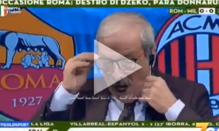 Tiziano Crudeli i jego SZALONA reakcja na gola Piątka! :D [VIDEO]